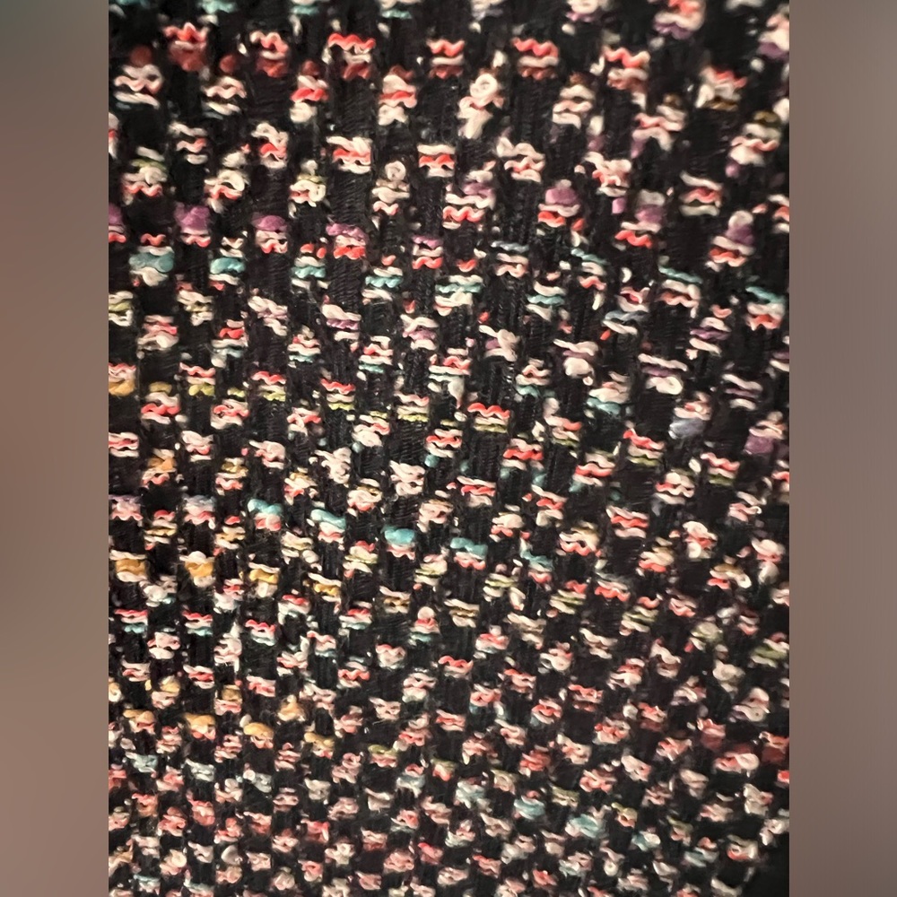 Unique Tweed Patterned Blazer - image 2